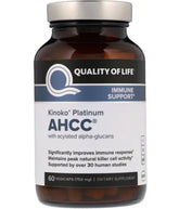 Quality of Life Labs Kinoko Platinum AHCC 750mg 60 Capsules